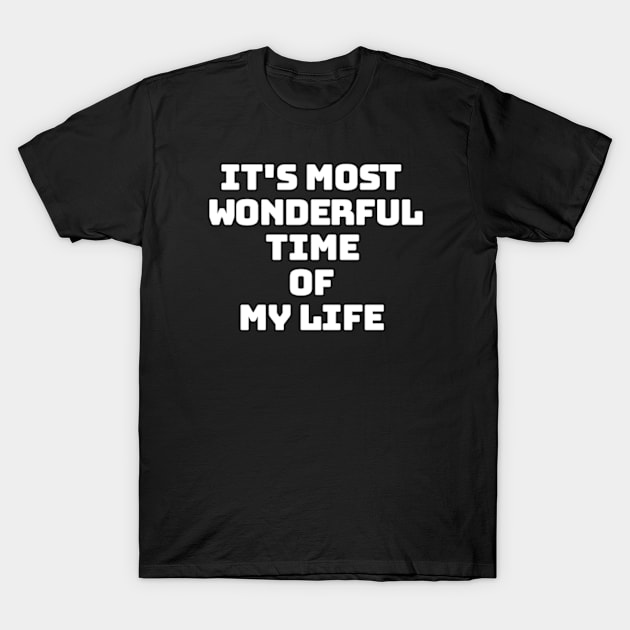 its wonderful time of my life T-Shirt by coralwire